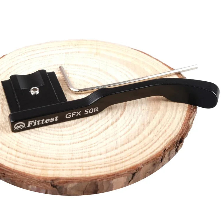 مقبض قبضة معدني FITTEST GXF-50R للتعامل مع كاميرا فوجي فيلم GXF-50R، لكاميرا فوجي فيلم GXF-50R