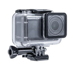 غطاء غوص مقاوم للماء تحت الماء 45 متر لحافظة DJI Osmo Action، مع مشبك تثبيت أساسي وبرغي، لـ DJI Osmo Action 45 متر