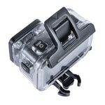 غطاء غوص مقاوم للماء تحت الماء 45 متر لحافظة DJI Osmo Action، مع مشبك تثبيت أساسي وبرغي، لـ DJI Osmo Action 45 متر