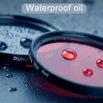 RUIGPRO فلتر عدسة UV بحجم 52 مم لكاميرات GoPro HERO 7/6/5 مع حلقة محول فلتر وغطاء عدسة، فلتر عدسة UV