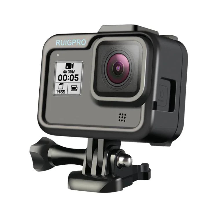RUIGPRO for GoPro HERO8 Black Standard Border PC ABS Frame Mount Protective Case