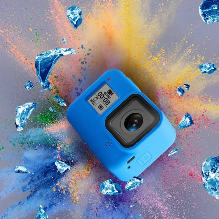 غطاء واقي من السيليكون مع حزام معصم لـ GoPro HERO8 Black، لـ GoPro HERO8 Black
