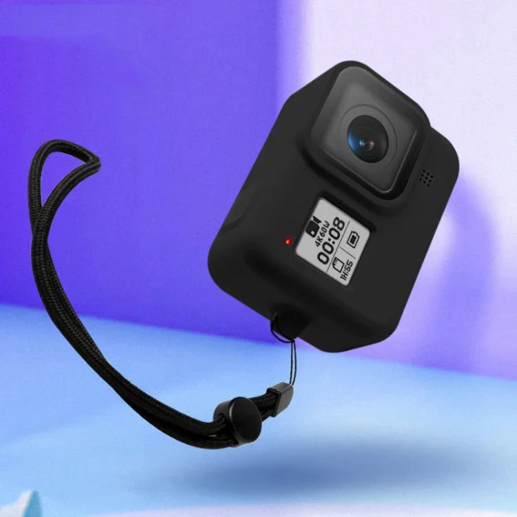 غطاء واقي من السيليكون مع حزام معصم لـ GoPro HERO8 Black، لـ GoPro HERO8 Black