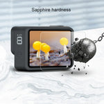 فيلم زجاج مقسى لشاشة LCD وعدسة لـ GoPro HERO8 Black، لـ GoPro HERO8 Black