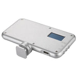 LED-013 Pocket 112 مصباح LED احترافي للتدوين المرئي والتصوير الفوتوغرافي مع شاشة OLED وحامل محول حذاء بارد لكاميرات كانون / نيكون DSLR، 112 LED
