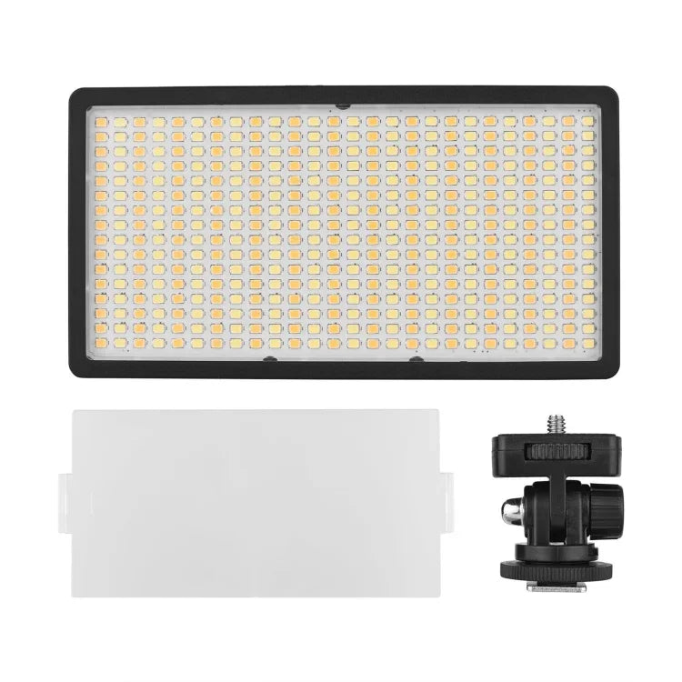 LED01 416 مصباح LED 3600 لومن ضوء احترافي للتدوين المرئي والتصوير الفوتوغرافي لكاميرات كانون / نيكون DSLR، 416 LED