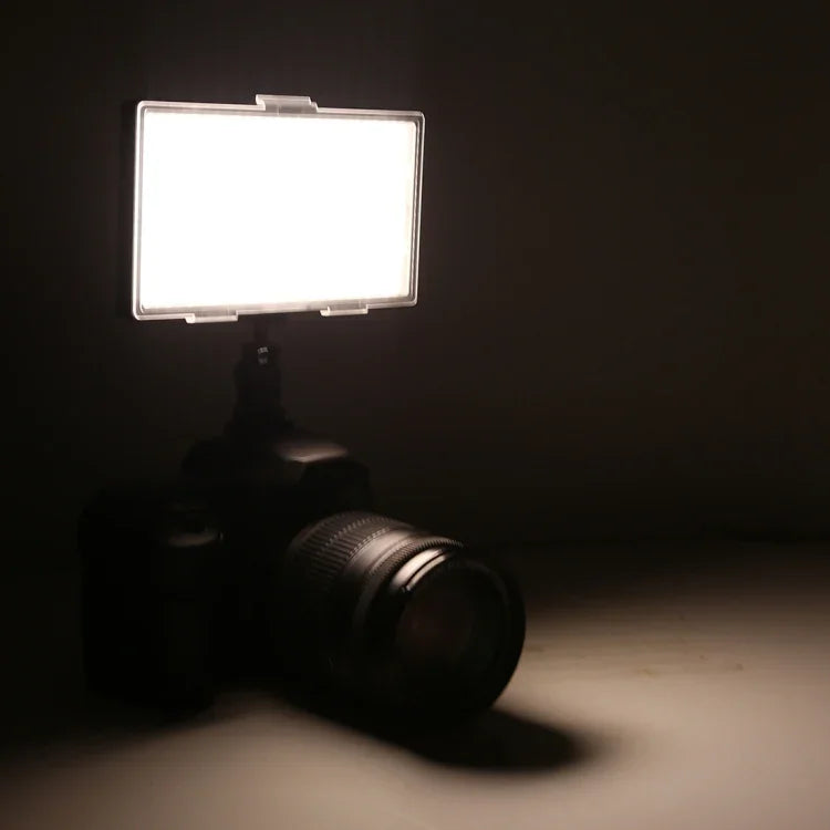 LED01 416 مصباح LED 3600 لومن ضوء احترافي للتدوين المرئي والتصوير الفوتوغرافي لكاميرات كانون / نيكون DSLR، 416 LED