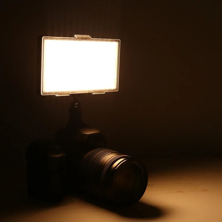 LED01 416 مصباح LED 3600 لومن ضوء احترافي للتدوين المرئي والتصوير الفوتوغرافي لكاميرات كانون / نيكون DSLR، 416 LED