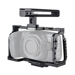 YELANGU C9-A YLG0911A قفص مثبت كاميرا فيديو بمقبض لـ DJI BMPCC 4K، C9-A