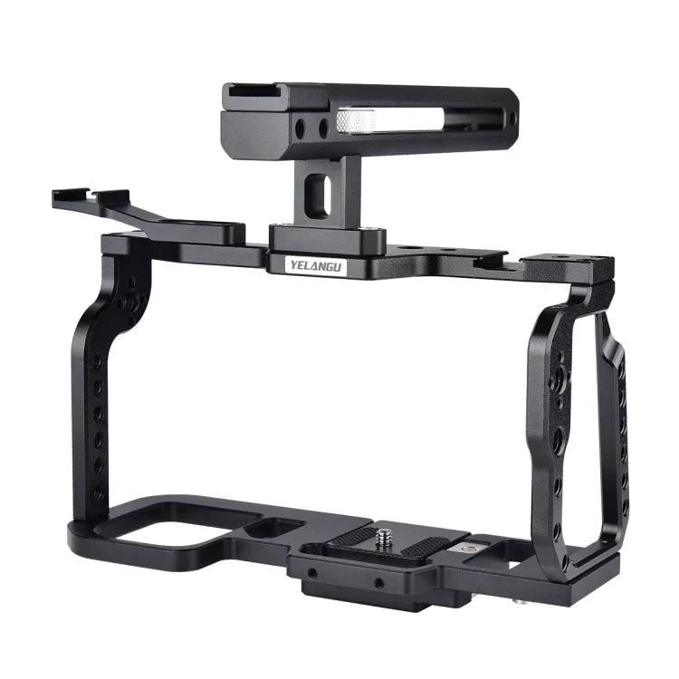 YELANGU C9-A YLG0911A قفص مثبت كاميرا فيديو بمقبض لـ DJI BMPCC 4K، C9-A