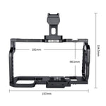 YELANGU C9-A YLG0911A قفص مثبت كاميرا فيديو بمقبض لـ DJI BMPCC 4K، C9-A