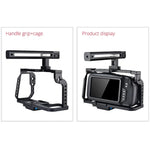 YELANGU C9-A YLG0911A قفص مثبت كاميرا فيديو بمقبض لـ DJI BMPCC 4K، C9-A
