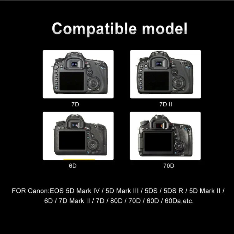 بطارية كاميرا رقمية LP-E6 وشاحن LCD رقمي لسلسلة كانون، LP-E6