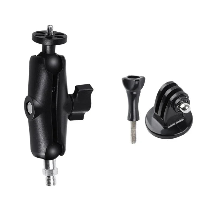 حامل تثبيت قضيب توصيل M10 بطول 9 سم مع محول حامل ثلاثي البراغي لكاميرات GoPro وInsta360 وDJI وغيرها، حامل قضيب توصيل M10 بطول 9 سم
