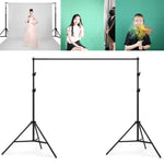 حامل خلفية استوديو تصوير 200x200 سم مع دعامة عرض خلفية، 200x200 سم