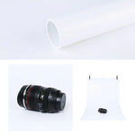 حامل خلفية استوديو تصوير بشكل T بحجم 70x200 سم مع خلفيات PVC سوداء / بيضاء بحجم 70x140 سم، 70x200 سم مع خلفيات