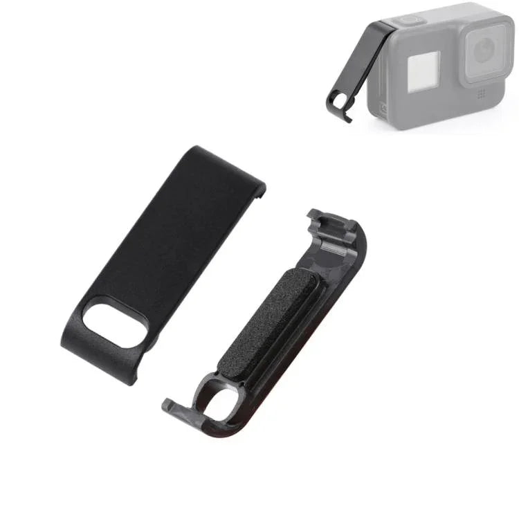 غطاء بطارية قابل لإعادة الشحن لكاميرا رياضية لغطاء جانبي لكاميرا GoPro HERO8، لـ GoPro HERO8