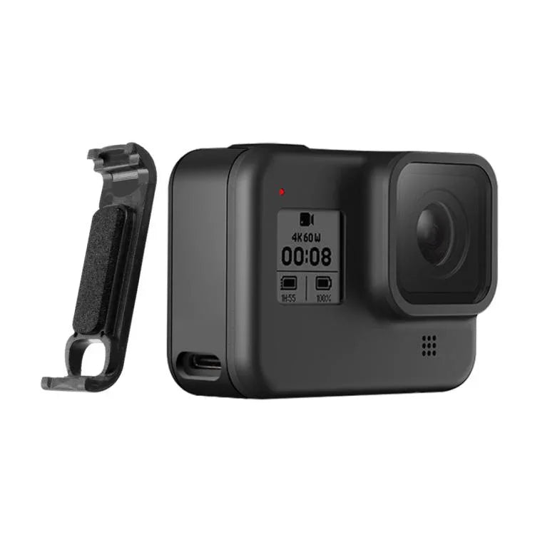 غطاء بطارية قابل لإعادة الشحن لكاميرا رياضية لغطاء جانبي لكاميرا GoPro HERO8، لـ GoPro HERO8