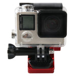 حامل مرآة الرؤية الخلفية للدراجة النارية من سبائك الألمنيوم CNC مثبت لكاميرات الحركة GoPro وInsta360 وDJI وغيرها