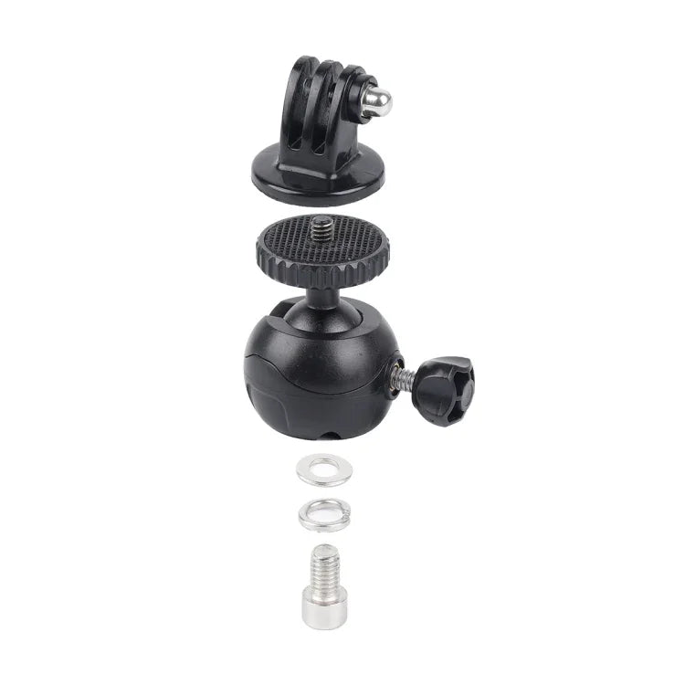 حامل شفط للسيارة لكاميرات GoPro Hero11 Black / HERO10 Black / HERO9 Black / HERO8 Black /7 /6 /5 /5 Session /4 Session /4 /3+ /3 /2 /1، Xiaoyi وكاميرات الحركة الأخرى، الحجم: M، الحجم: M