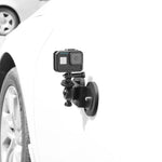 حامل شفط للسيارة لكاميرات GoPro Hero11 Black / HERO10 Black / HERO9 Black / HERO8 Black /7 /6 /5 /5 Session /4 Session /4 /3+ /3 /2 /1، Xiaoyi وكاميرات الحركة الأخرى، الحجم: M، الحجم: M