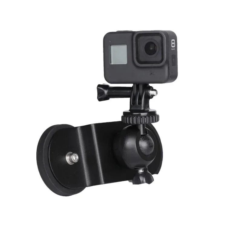حامل قاعدة شفط للسيارة لكاميرات GoPro Hero11 Black / HERO10 Black / HERO9 Black / HERO8 Black /7 /6 /5 /5 Session /4 Session /4 /3+ /3 /2 /1، Xiaoyi وكاميرات الحركة الأخرى، الحجم: L، الحجم: L