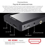 شاشة مراقبة ميدانية للكاميرا FEELWORLD F6 بقياس 5.5 بوصة بدقة 1920x1080 IPS مع مدخل HDMI 4K، F6
