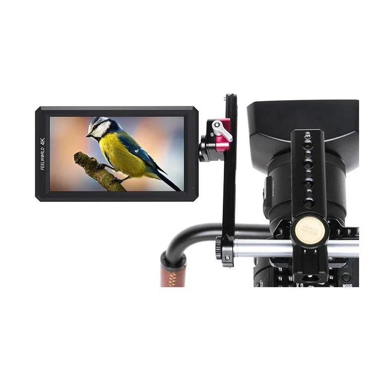 شاشة مراقبة ميدانية للكاميرا FEELWORLD F6 بقياس 5.5 بوصة بدقة 1920x1080 IPS مع مدخل HDMI 4K، F6