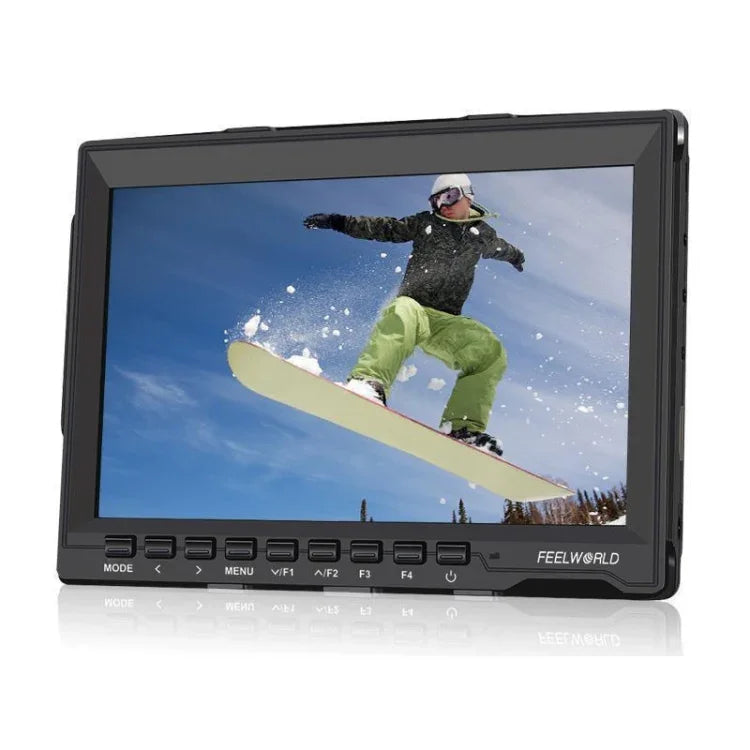 شاشة مراقبة ميدانية FEELWORLD FW759 بدقة 1280x800 بحجم 7 بوصة IPS فائقة النحافة HD، FW759