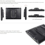 شاشة مراقبة ميدانية FEELWORLD FW759 بدقة 1280x800 بحجم 7 بوصة IPS فائقة النحافة HD، FW759