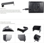 شاشة مراقبة ميدانية FEELWORLD FW759 بدقة 1280x800 بحجم 7 بوصة IPS فائقة النحافة HD، FW759