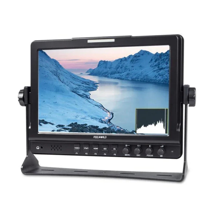 شاشة مراقبة ميدانية ملونة عالية الدقة 10.1 بوصة IPS بدقة 1920x1200 من FEELWORLD طراز FW1018SPV1، FW1018SPV1