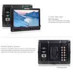 شاشة مراقبة ميدانية ملونة عالية الدقة 10.1 بوصة IPS بدقة 1920x1200 من FEELWORLD طراز FW1018SPV1، FW1018SPV1
