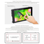 شاشة مراقبة ميدانية للكاميرا FEELWORLD LUT6 بدقة 1920x1080، 2600 نتس، 6 بوصة IPS، HDMI، تحكم باللمس، LUT6