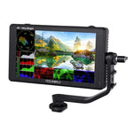 شاشة مراقبة ميدانية للكاميرا FEELWORLD LUT6 بدقة 1920x1080، 2600 نتس، 6 بوصة IPS، HDMI، تحكم باللمس، LUT6