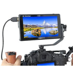 شاشة مراقبة ميدانية للكاميرا FEELWORLD LUT6 بدقة 1920x1080، 2600 نتس، 6 بوصة IPS، HDMI، تحكم باللمس، LUT6
