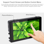شاشة مراقبة ميدانية FEELWORLD LUT6S بدقة 1920x1080، 2600 نتس، 6 إنش IPS، HDMI، شاشة لمس 4K، SDI HDI، شاشة كاميرا، LUT6S