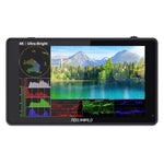 شاشة مراقبة ميدانية FEELWORLD LUT6S بدقة 1920x1080، 2600 نتس، 6 إنش IPS، HDMI، شاشة لمس 4K، SDI HDI، شاشة كاميرا، LUT6S