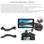 شاشة مراقبة ميدانية FEELWORLD LUT6S بدقة 1920x1080، 2600 نتس، 6 إنش IPS، HDMI، شاشة لمس 4K، SDI HDI، شاشة كاميرا، LUT6S