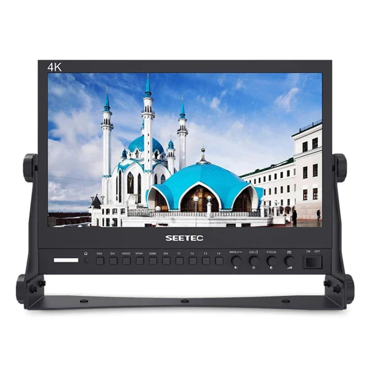 شاشة مراقبة ميدانية SEETEC P133-9HSD بدقة 1920x1080، 13.3 إنش، مستوى بث، Full HD، كاميرا وسائط، P133-9HSD