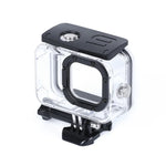 حافظة واقية مقاومة للماء حتى 45 متر مع مشبك وقاعدة تثبيت أساسية وبرغي لكاميرات GoPro HERO10 Black / HERO9 Black، لـ GoPro HERO9 Black
