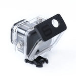 حافظة واقية مقاومة للماء حتى 45 متر مع مشبك وقاعدة تثبيت أساسية وبرغي لكاميرات GoPro HERO10 Black / HERO9 Black، لـ GoPro HERO9 Black