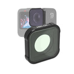 فلتر عدسة MCUV من سلسلة JSR KB لكاميرات GoPro HERO13 Black /12 Black /11 Black /10 Black /9 Black، MCUV