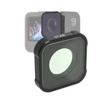 فلتر عدسة تأثير النجوم من سلسلة JSR KB لكاميرات GoPro HERO13 Black /12 Black /11 Black /10 Black /9 Black، Star