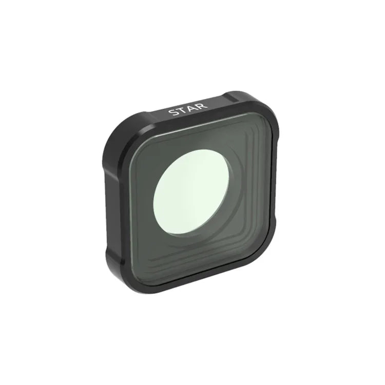 فلتر عدسة تأثير النجوم من سلسلة JSR KB لكاميرات GoPro HERO13 Black /12 Black /11 Black /10 Black /9 Black، Star