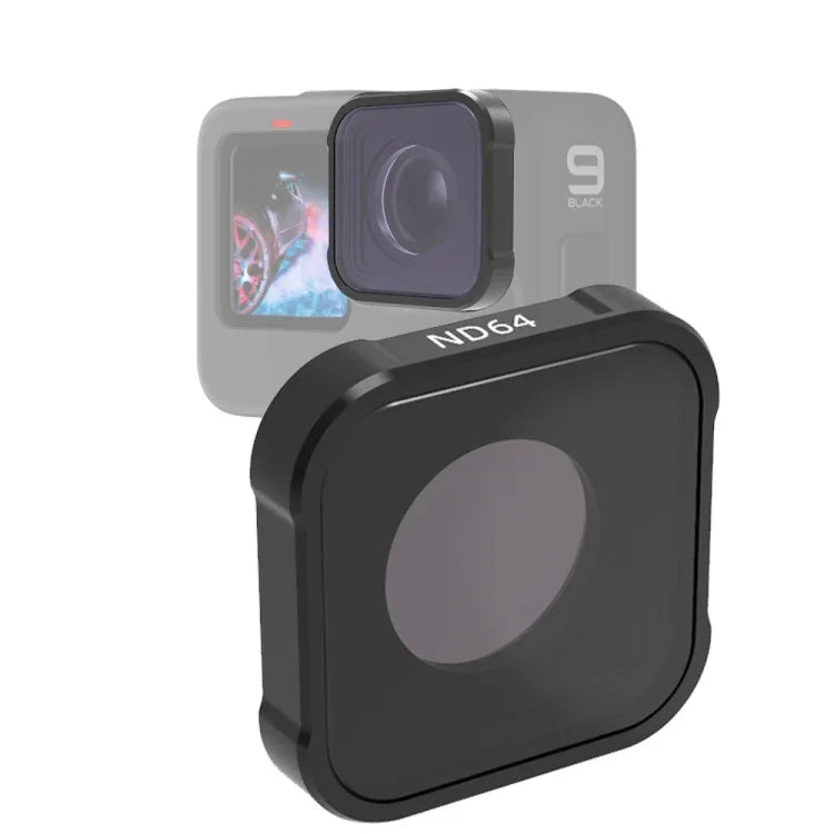 فلتر عدسة ND64 من سلسلة JSR KB لكاميرات GoPro HERO13 Black /12 Black /11 Black /10 Black /9 Black، ND64