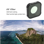 فلتر عدسة MCUV+CPL+ND8+ND16+ND32 من سلسلة JSR KB لكاميرات GoPro HERO13 Black /12 Black /11 Black /10 Black /9 Black، 5 في 1