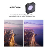 فلتر عدسة STAR+CPL+NIGHT+ND8+ND16+ND32 من سلسلة JSR KB لكاميرات GoPro HERO13 Black /12 Black /11 Black /10 Black /9 Black، 6 في 1