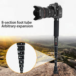 حامل أحادي من سبائك الألمنيوم لكاميرا DSLR محمولة للسفر في الهواء الطلق BEXIN P308D، P308D