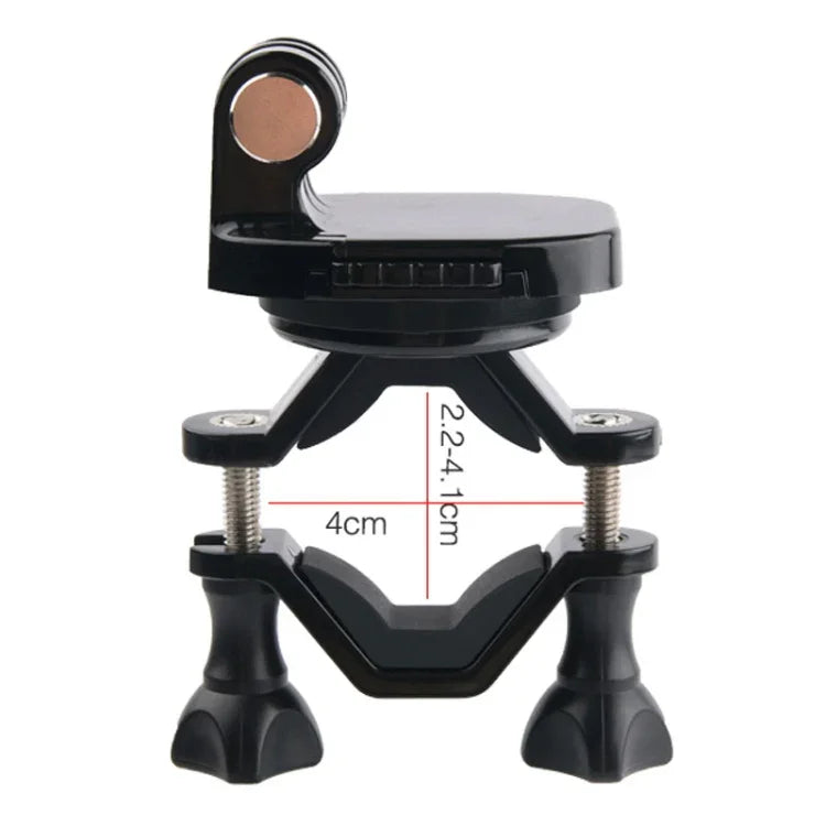 حامل مقبض دراجة هوائية ودراجة نارية لتركيب كاميرات الحركة GoPro، Insta360، DJI وغيرها، GP433